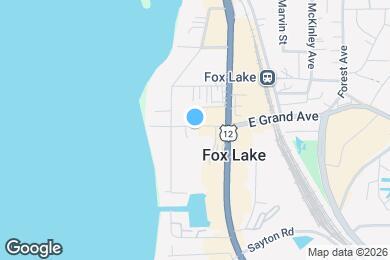 Map image of the property - 13 W Grand Ave