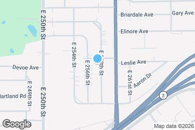 Map image of the property - 790 E 258th St