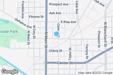 Map image of the property - 130 Walnut St