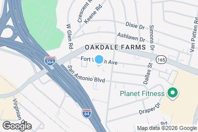 Map image of the property - 351 Fort Worth Ave