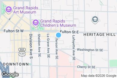 Map image of the property - 28 Jefferson Ave