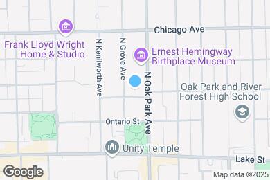 Map image of the property - 301-313 N. Oak Park Ave.