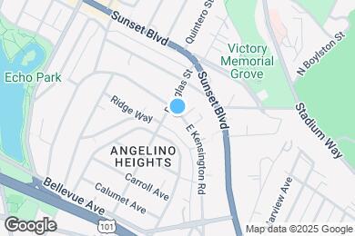 Map image of the property - 847 E Kensington Rd