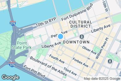 Map image of the property - 535 Liberty Ave