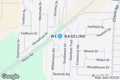 Map image of the property - 15 Westward Rd