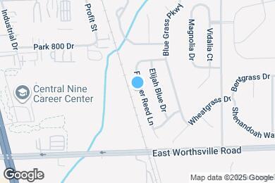 Map image of the property - 1740 Feather Reed Ln