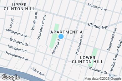 Map image of the property - 168 Seymour Ave