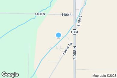 Map image of the property - 696 E 730 N