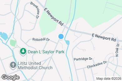 Map image of the property - 717 Brunnerville Rd