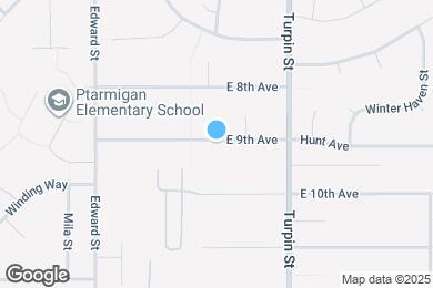 Map image of the property - 6522 E 9th Ave