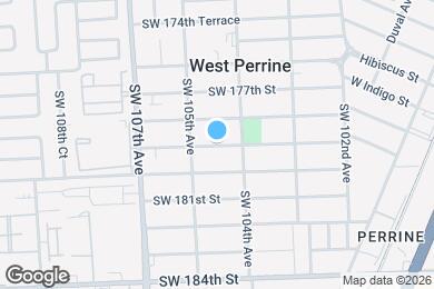Map image of the property - 10455 SW 179th St
