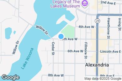Map image of the property - 502 Douglas St