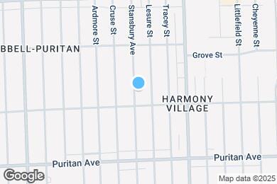 Map image of the property - 16540 Stansbury Ave
