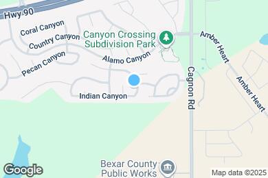 Map image of the property - 5915 Hickory Canyon