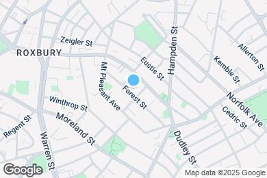 Map image of the property - 40 Forest St