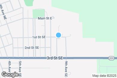 Map image of the property - 116 8th Ave SE