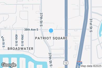 Map image of the property - 3847 35th Way S