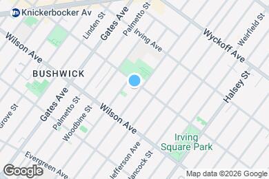 Map image of the property - 1387 Putnam Ave