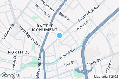 Map image of the property - 178 Brunswick Ave