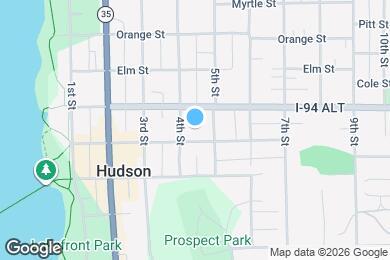 Map image of the property - 417 Locust St