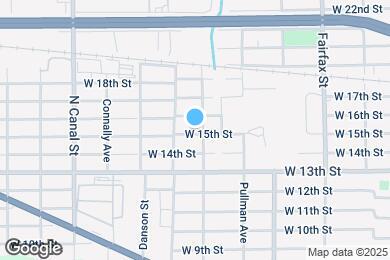 Map image of the property - 2011 W 15th St