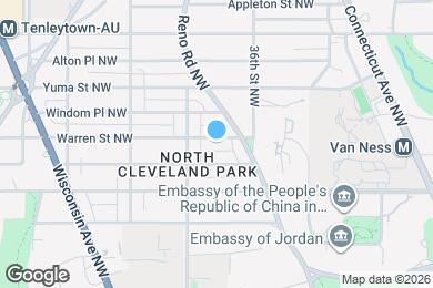 Map image of the property - Room in Shared 5 bed/2 bath home in Cleveland Park