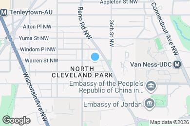 Map image of the property - Room in Shared 5 bed/2 bath home in Cleveland Park