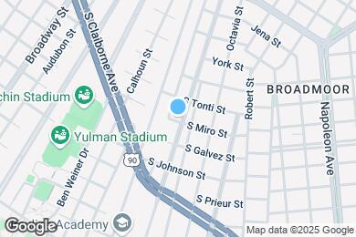 Map image of the property - 3300 Nashville Ave