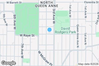Map image of the property - 316 W Raye St