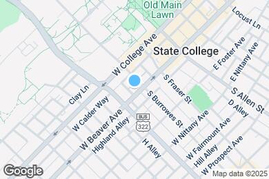 Map image of the property - 309 W Beaver Ave