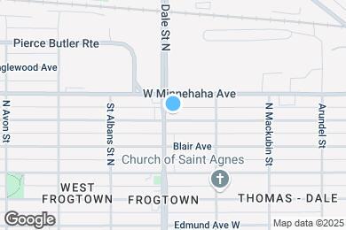 Map image of the property - 609 Van Buren Ave