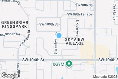 Map image of the property - 1120 SW 101st St