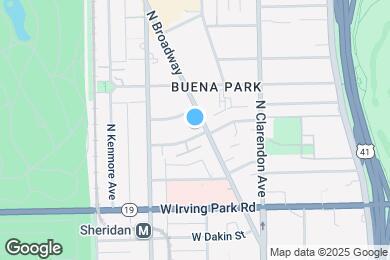 Map image of the property - 910 W Belle Plaine Ave