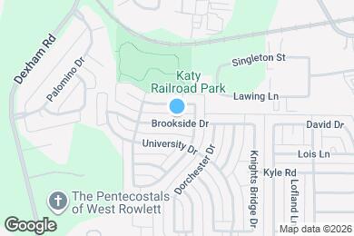 Map image of the property - 2409 Brookside Dr