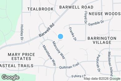 Map image of the property - 3051 Bracey Pl