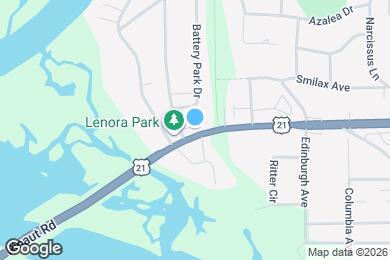 Map image of the property - 401 Island Pines Dr