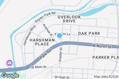 Map image of the property - 211 Snyder St