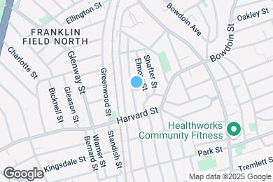 Map image of the property - 102 Radcliffe St
