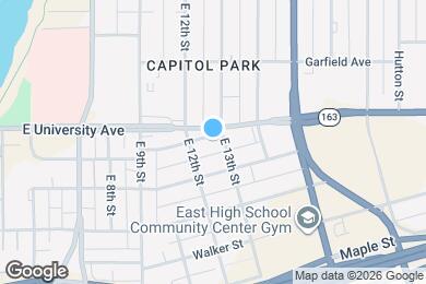 Map image of the property - 1217 Filmore St