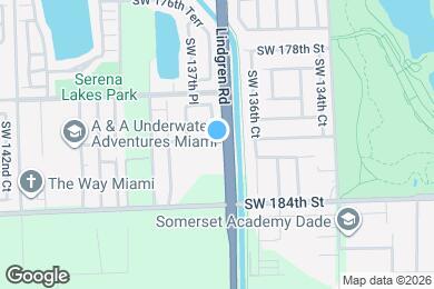 Map image of the property - 13710 SW 181st Terrace