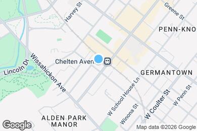 Map image of the property - 319 W Chelten Ave