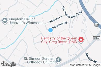 Map image of the property - 3325 Glamorgan Ct