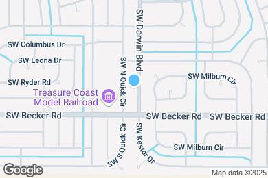 Map image of the property - 4580 SW Darwin Blvd