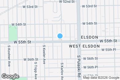 Map image of the property - 4104 W 55th St