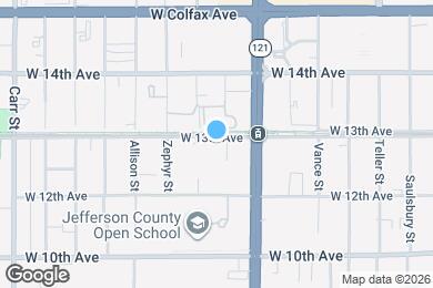 Map image of the property - Yukon Terrace Apartments