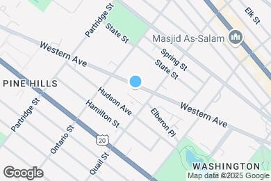 Map image of the property - 240 Western Ave