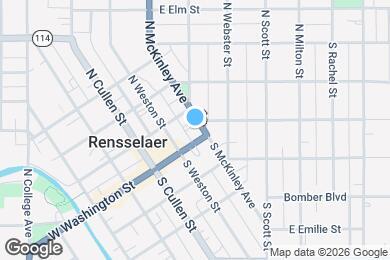 Map image of the property - 226 E Washington St