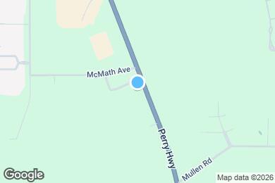 Map image of the property - 10891 Perry Hwy