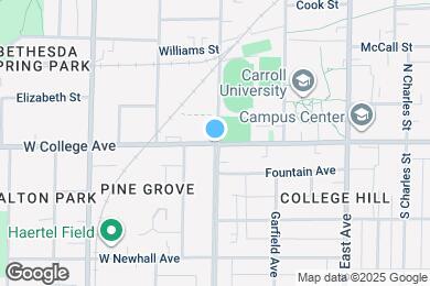Map image of the property - 2 S Grand Ave