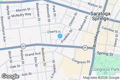 Map image of the property - 33 Franklin St